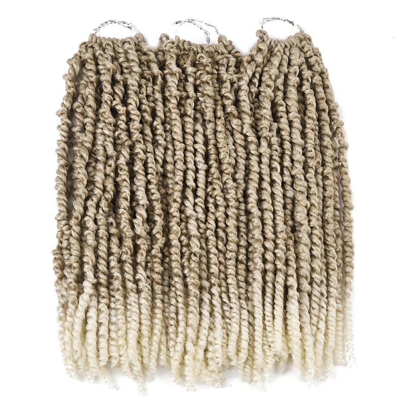 Passion Twist 18 Inch Fluffy Pre Twist Ombre Braiding Hair Crochet Extension