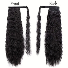 55 88 Cm Corn Wavy Ponytail Extensions For Women
