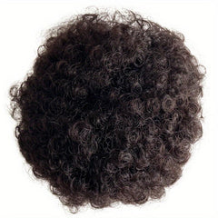 Afro Curly Topper Clip In Hair Extensions Natural For Daily Use