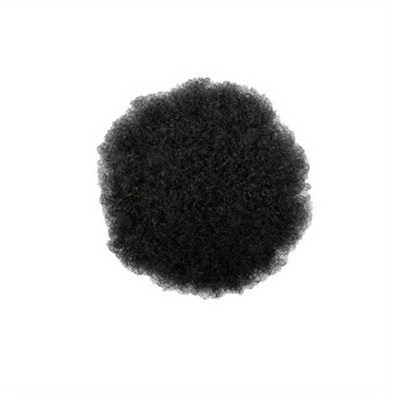 Afro Curly Topper Clip In Hair Extensions Natural For Daily Use