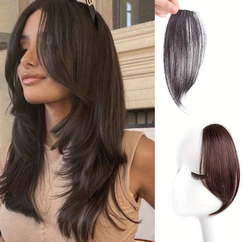 Synthetic Clip In Hair Extensions Natural Looking For Daily Use