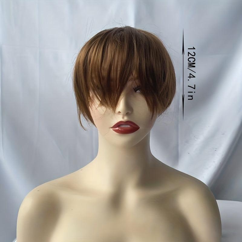 Short Straight Layered Hair Wigs 16 Cm Short Pixie Cut Wigs