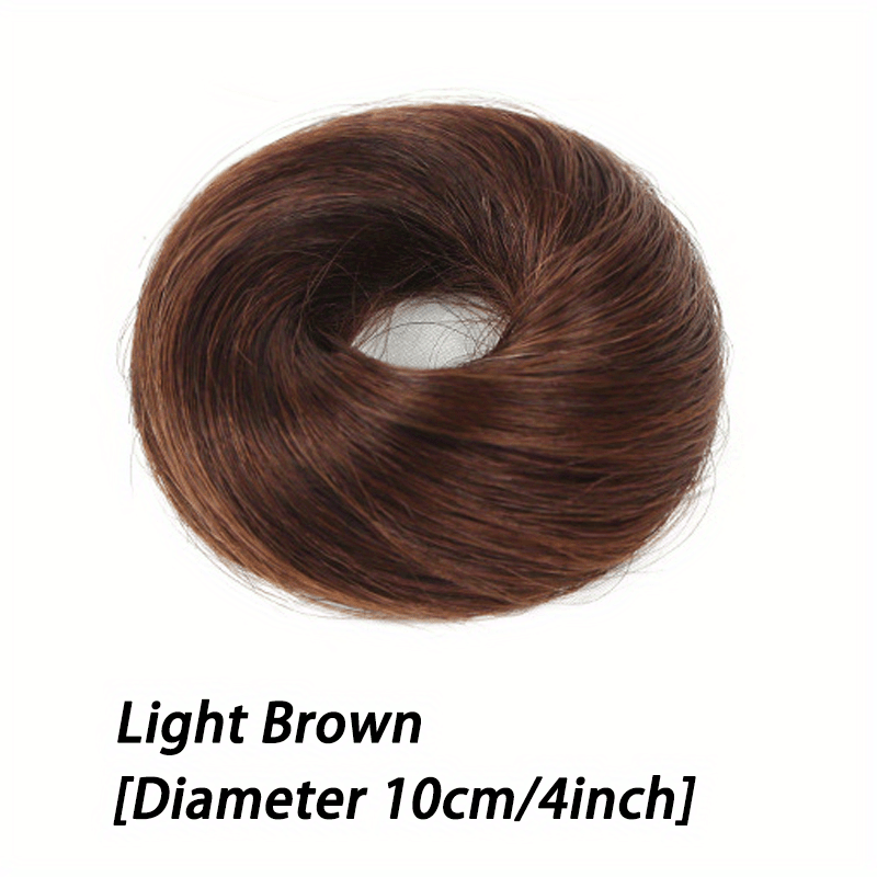 Donut Hair Buns Updo Chignon With Elastic Hair Rope Synthetic Hair Extensions