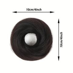 Donut Hair Buns Updo Chignon With Elastic Hair Rope Synthetic Hair Extensions