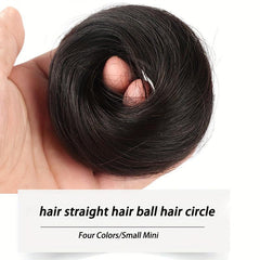 Donut Hair Buns Updo Chignon With Elastic Hair Rope Synthetic Hair Extensions
