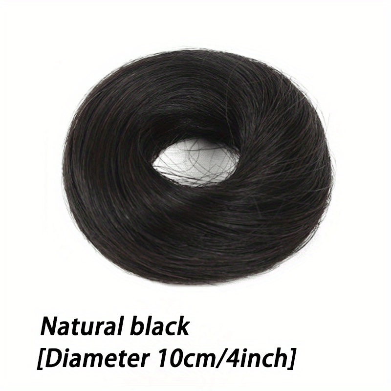 Donut Hair Buns Updo Chignon With Elastic Hair Rope Synthetic Hair Extensions