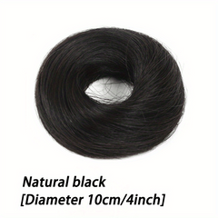 Donut Hair Buns Updo Chignon With Elastic Hair Rope Synthetic Hair Extensions