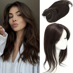 Synthetic Hair Topper for Thinning Hair Extensions Clip In Fringe