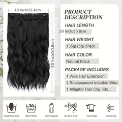 Honey Blonde Light Brown 50 8 cm Long Wavy Hair Extensions