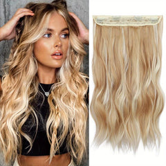 Honey Blonde Light Brown 50 8 cm Long Wavy Hair Extensions