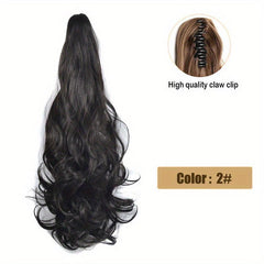 50 8 Cm Body Wave Ponytail Extensions Clip In Hair Extension Heat Resistant