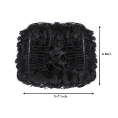 Messy Hair Bun Chignon Scrunchie Stretch Hairpiece for Women Girls