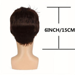 15 24 Cm Men Short Hair Wigs Handsome Male Synthetic Daily Costume Wigs