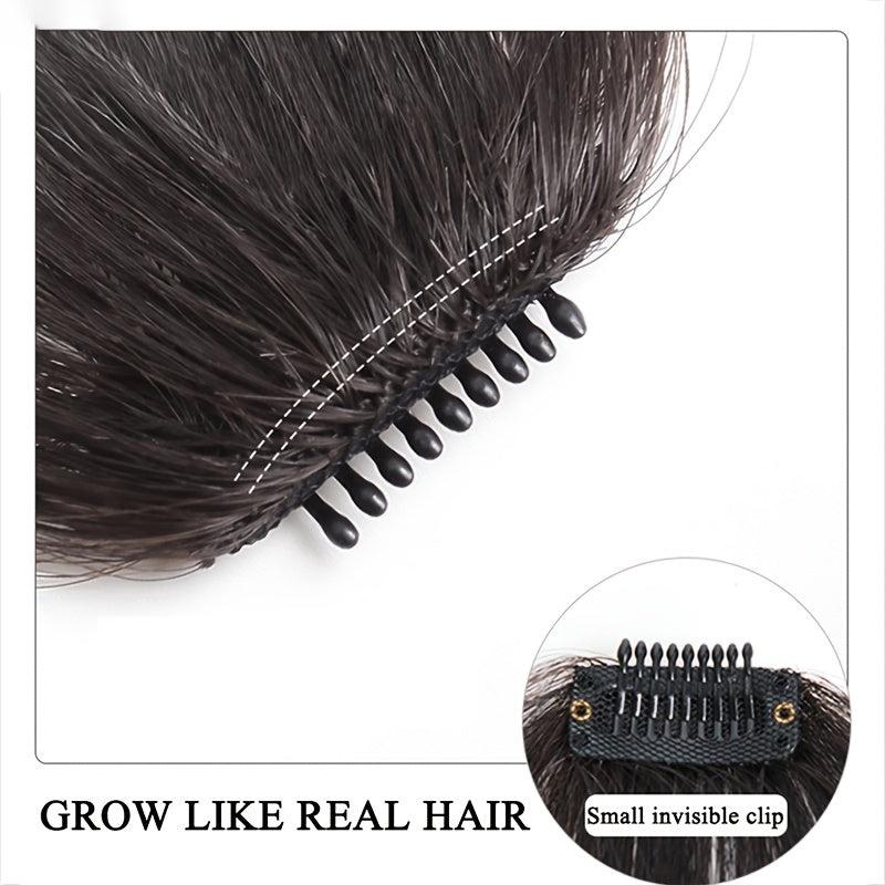 One Piece Clip In Bangs for Women Easy to Apply Fringe Hair Piece