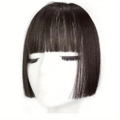 One Piece Clip In Bangs for Women Easy to Apply Fringe Hair Piece