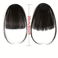 Synthetic Hair Bangs Clip In Front Bangs With Sideburns Hair Piece