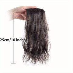 Long Curly Hair Pieces Synthetic Clip In Hair Extensions Natural Look