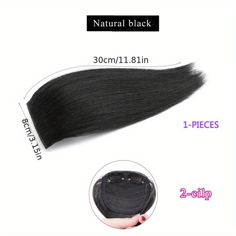 Brown Natural Straight Hair Extensions Clip In False Hair Pieces For Women
