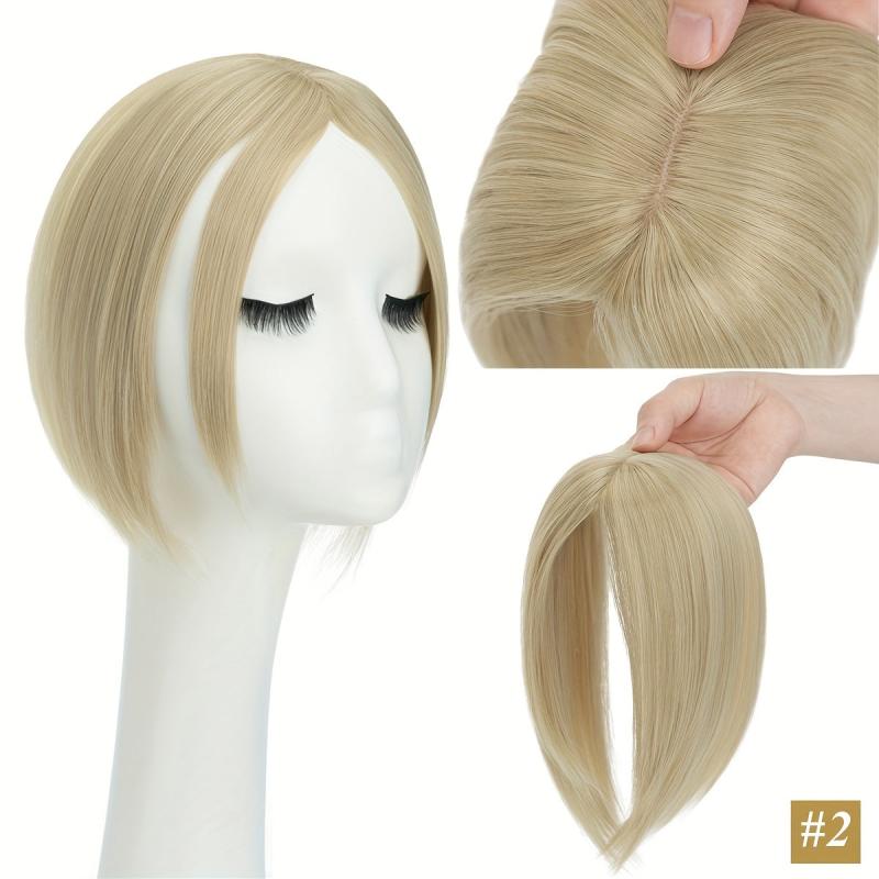 Synthetic Hair Topper for Women Brown Hairpiece
