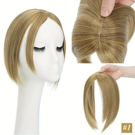 Synthetic Hair Topper for Women Brown Hairpiece