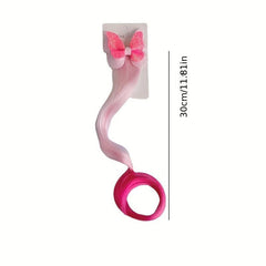 Colorful Gradient Bow Hair Clips for Girls