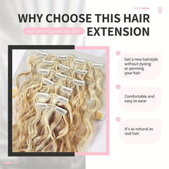 6pcs Long Curly Clip In Hair Extensions for Daily Use