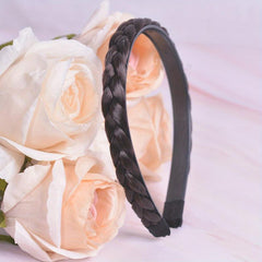 Colored Box Braids Headband Synthetic Hair Plaited Braids Headband