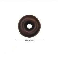 Donut Hair Buns Updo Chignon Synthetic Hair Extensions Natural Look