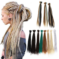 10 Pcs Synthetic Hair Dreadlocks Extensions Full Style Crochet Locs Extensions