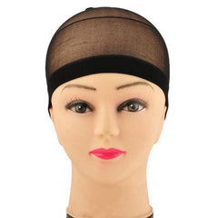 2pcs High Elastic Lace Hair Net Cap for Women and Men