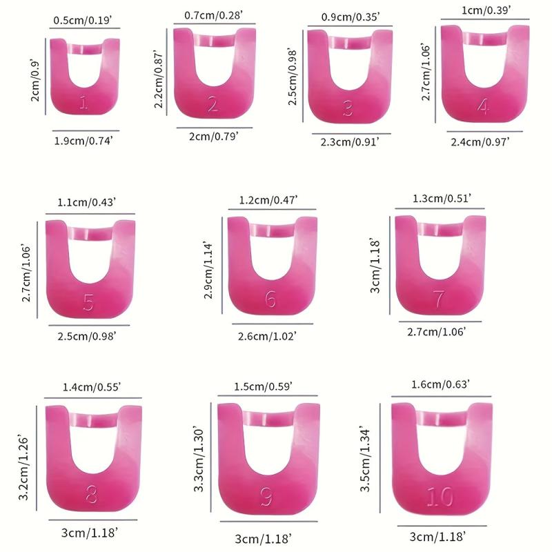 26pcs Nail Protector Spill Proof Nail Art Tools
