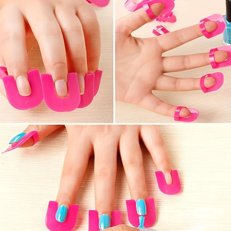 26pcs Nail Protector Spill Proof Nail Art Tools
