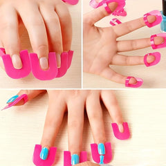 26pcs Nail Protector Spill Proof Nail Art Tools
