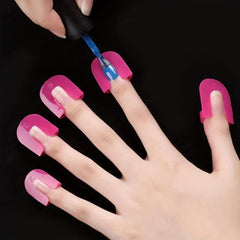 26pcs Nail Protector Spill Proof Nail Art Tools