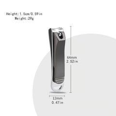 Stainless Steel Nail Clipper Set for Thick Nails Manicure Tool