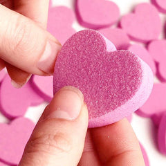 10 Pcs Mini Heart Shape Nail File - Two-sided Nail Art Tools