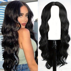 Long Curly Halloween Wig for Cosplay Prom Anime Fans Synthetic Material