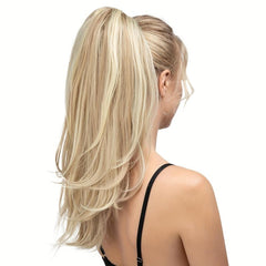 Long Curly Claw Ponytail Synthetic Hair Extensions Easy To Wear