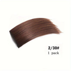 Invisible Clip-In Synthetic Hair Extensions for Added Volume and Length