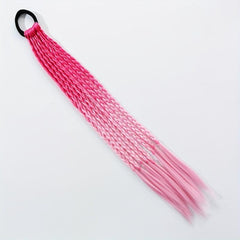 Colorful Hairpins Princess Gradient Long Curly Hair Wig Girl