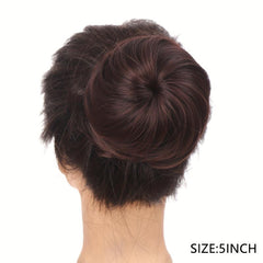 Natural Chignon Hairpiece for Updo Hair Extensions