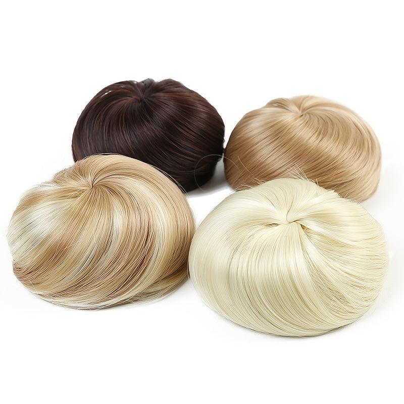 Natural Chignon Hairpiece for Updo Hair Extensions
