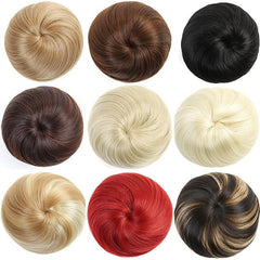 Natural Chignon Hairpiece for Updo Hair Extensions