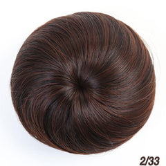 Natural Chignon Hairpiece for Updo Hair Extensions