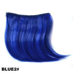 Women Clip In Front Hair Bang Fringe Thin
