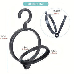 Portable Plastic Wig Hanger - Stylish & Convenient Wig Drying Rack & Display