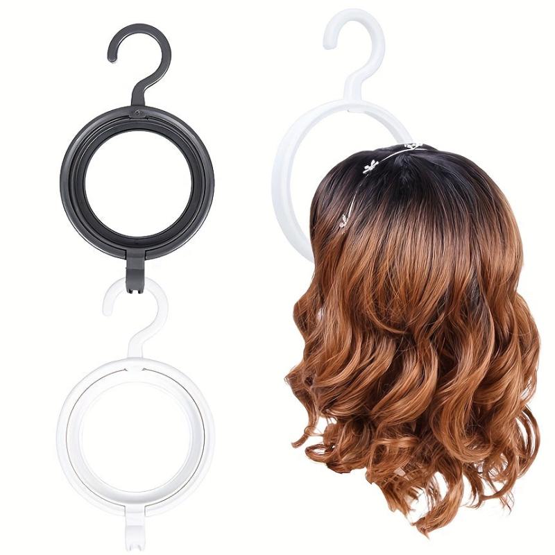 Portable Plastic Wig Hanger - Stylish & Convenient Wig Drying Rack & Display