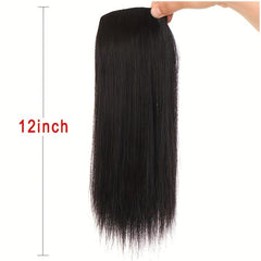 Invisible Straight Hair Pieces Clip In Increase Hair Volume Hair Extensions