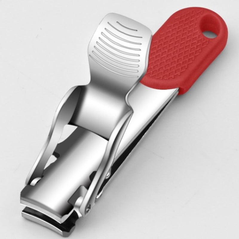 Compact Foldable Nail Clippers with Key Chain