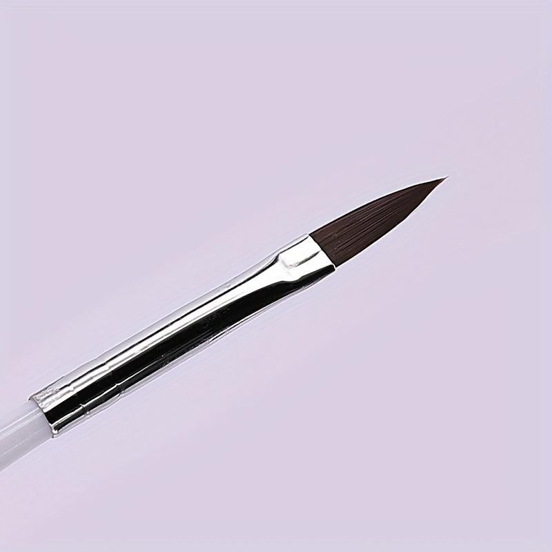 Manicure Polish Brush Gel Nail Art Set - 8Pcs For Salon DIY